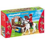 Playmobil Ανδαλουσιανό Άλογο Με Στάβλο 5521 4008789055217