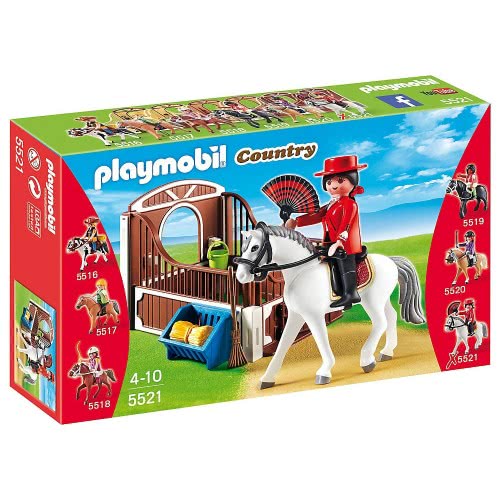 Playmobil Ανδαλουσιανό Άλογο Με Στάβλο 5521 4008789055217