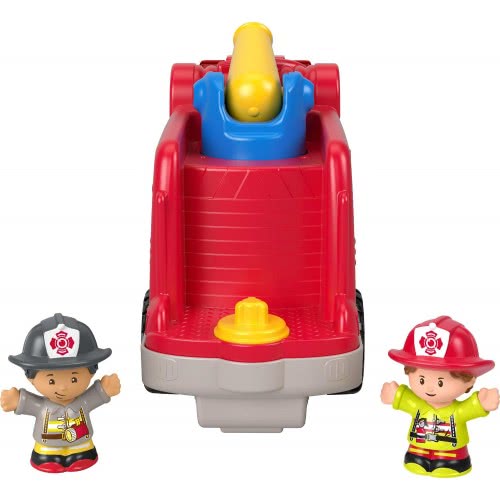 Mattel Little People Fire Brigade Vehicle Greek HDJ24 194735024230