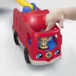 Mattel Little People Πυροσβεστικό Όχημα - Μιλάει Ελληνικά HDJ24 194735024230