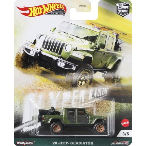 Mattel Αυτοκινητάκια Hot Wheels - Συλλεκτικά Αγωνιστικά Jeep Gladiator FPY86 / GRJ86 887961905922