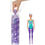 Mattel Barbie Color Reveal Doll, Glittery Purple With 25 Hairstyling Και Party-Themed Surprises Including 10 Plug Inch Hair P HB
