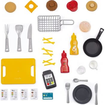 Smoby Food Corner Restaurant Εστιατόριο Με 29 Αξεσουάρ 310910 3032163109105