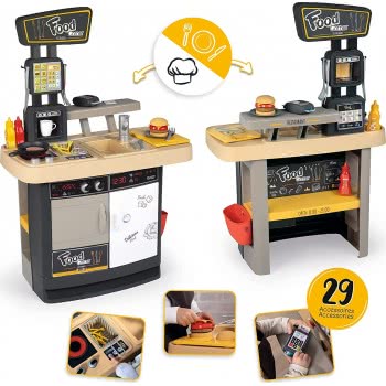Smoby Food Corner Restaurant Εστιατόριο Με 29 Αξεσουάρ 310910 3032163109105