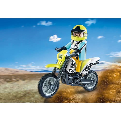 Playmobil Μοτοσυκλέτα Motocross 5525 4008789055255