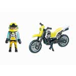 Playmobil Μοτοσυκλέτα Motocross 5525 4008789055255