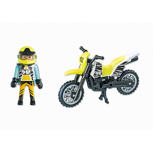 Playmobil Μοτοσυκλέτα Motocross 5525 4008789055255