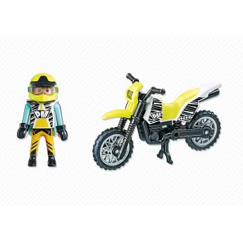 Playmobil Μοτοσυκλέτα Motocross 5525 4008789055255