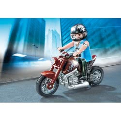 Playmobil Μοτοσυκλέτα Muscle 5527 4008789055279