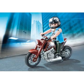 Playmobil Μοτοσυκλέτα Muscle 5527 4008789055279