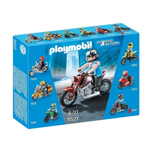 Playmobil Μοτοσυκλέτα Muscle 5527 4008789055279