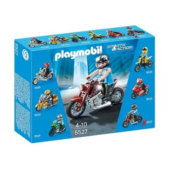 Playmobil Μοτοσυκλέτα Muscle 5527 4008789055279