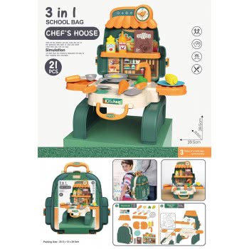 Toys-shop Choice Bowa Kitchen In A Bag Chef House JU065467 6990521654674