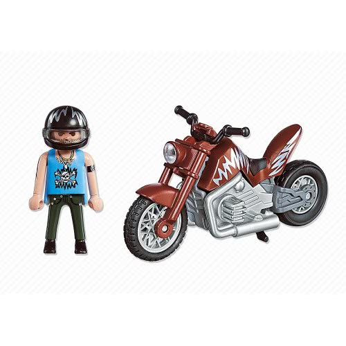 Playmobil Μοτοσυκλέτα Muscle 5527 4008789055279
