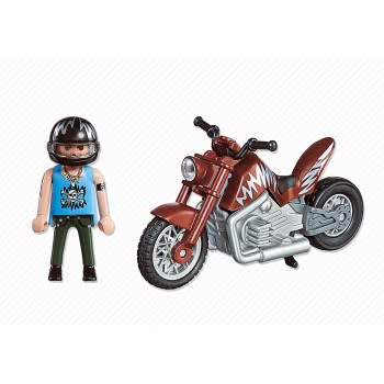 Playmobil Μοτοσυκλέτα Muscle 5527 4008789055279