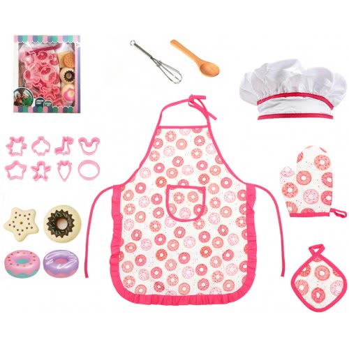 Toys-shop Choice Pastry Chef Σετ Ζαχαροπλαστικής Με Ποδιά, Σκούφο Και Αξεσουάρ JU064579 6990521645795