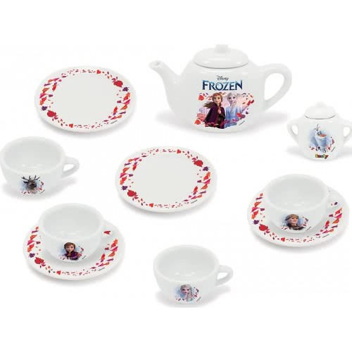 Smoby Disney Frozen Porcelain Tea Set Σετ Τσαγιού Πορσελάνης 10 Αξεσουάρ 310538 3032163105381