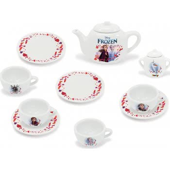 Smoby Disney Frozen Porcelain Tea Set Σετ Τσαγιού Πορσελάνης 10 Αξεσουάρ 310538 3032163105381