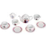 Smoby Frozen Porcelain Service 10 Pieces Licensed Cup Plate Sugar Bowl Teapot Toy Set For Children Aged 3+ 310538 3032163105381