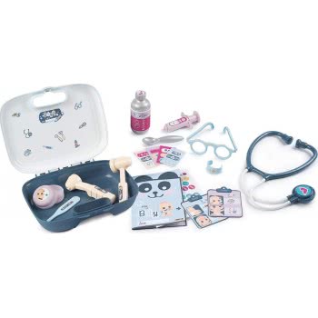 Smoby Baby Care Briefcase Doctor's Case, Multicolored 240301 3032162403013