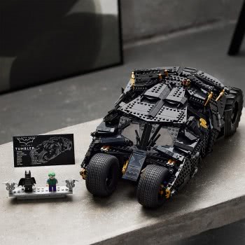 LEGO Dc Batmobile Tumbler Iconic Car Model From The Dark Knight Trilogy, Building Set For Adults, 76240 5702017100104