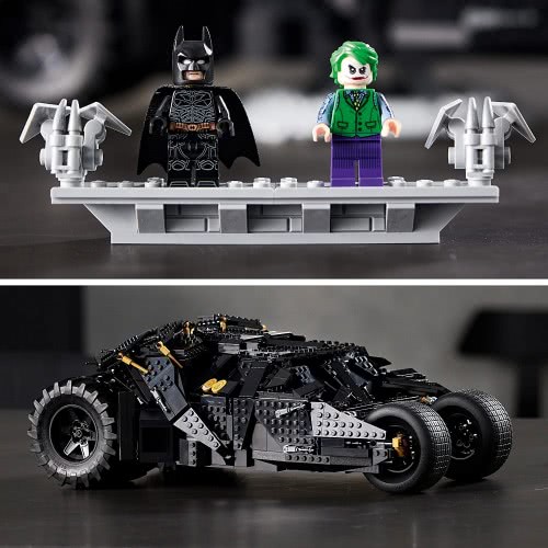 LEGO Dc Batmobile Tumbler Iconic Car Model From The Dark Knight Trilogy, Building Set For Adults, 76240 5702017100104