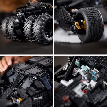 LEGO Dc Batmobile Tumbler Iconic Car Model From The Dark Knight Trilogy, Building Set For Adults, 76240 5702017100104