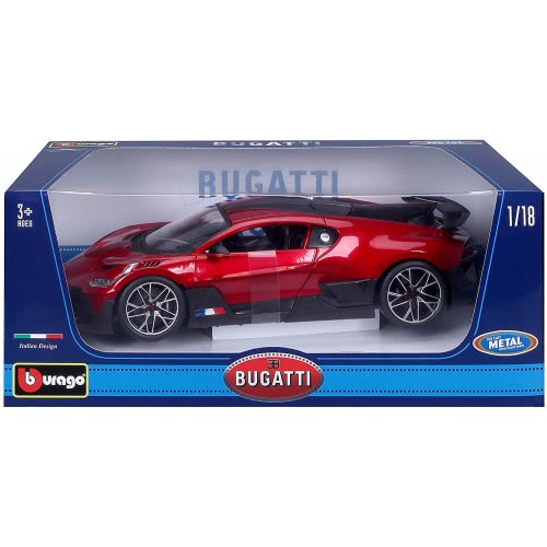 Bburago Bugatti Divo Special Edition 1/18 Red 18/11045 Red 4893993013876