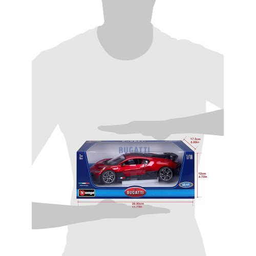 Bburago Bugatti Divo Special Edition 1/18 Red 18/11045 Red 4893993013876