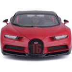Bburago 1:18 Scale Bugatti Chiron Die-Cast Red 18/11040 Red 4893993013845