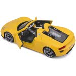 Bburago 1/24 Plus Porsche 918 Spyder Yellow 18/21076 Yellow 4893993013937