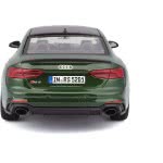 Bburago Audi RS5 Coupe (2019): Model Car In Scale 1:24, Doors And Bonnet For Opening, 19 Cm, Green 21090 4893993011001
