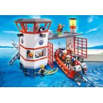 Playmobil Πλωτή Βάση Ακτοφυλακής Με Φάρο 5539 4008789055392
