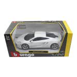 Bburago 1/24 Plus Mclaren MP4-12C White 18/21074 White 4893993002719