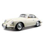 Bburago 1/24 Porsche 356B Coupe (1961) Ivory 18/22079 Ivory 4893993011810