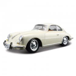 Bburago 1/24 Porsche 356B Coupe (1961) Ivory 18/22079 Ivory 4893993011810