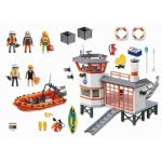 Playmobil Πλωτή Βάση Ακτοφυλακής Με Φάρο 5539 4008789055392