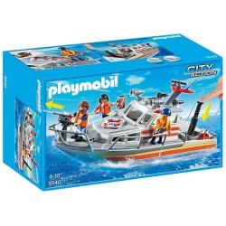 Playmobil Ταχύπλοο Σκάφος Ακτοφυλακής 5540 4008789055408