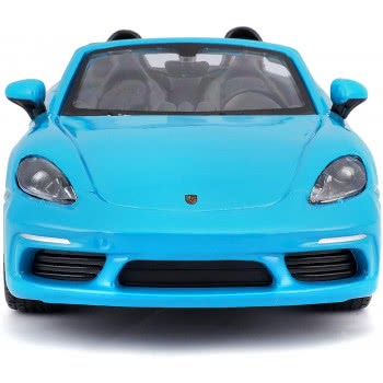 Bburago 1/24 Porsche 718 Boxster Blue 21087 4893993013975