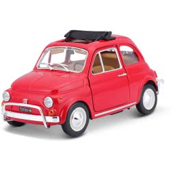 Bburago 1/24 Fiat 500L (1968) Red 22099 4893993013999