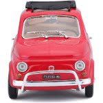Bburago 1/24 Fiat 500L (1968) Red 22099 4893993013999