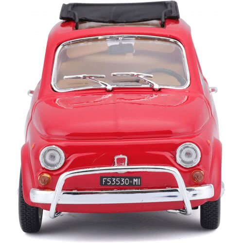 Bburago 1/24 Fiat 500L (1968) Red 22099 4893993013999