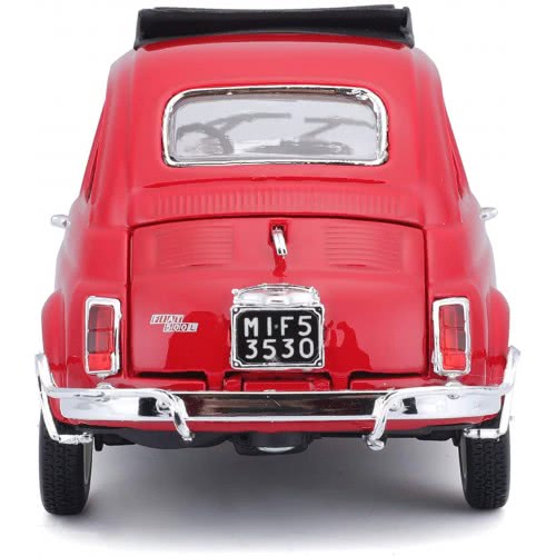 Bburago 1/24 Fiat 500L (1968) Red 22099 4893993013999