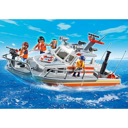 Playmobil Ταχύπλοο Σκάφος Ακτοφυλακής 5540 4008789055408