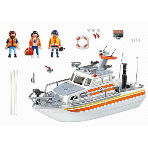 Playmobil Ταχύπλοο Σκάφος Ακτοφυλακής 5540 4008789055408