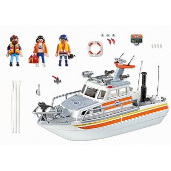 Playmobil Ταχύπλοο Σκάφος Ακτοφυλακής 5540 4008789055408