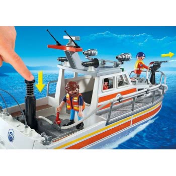 Playmobil Ταχύπλοο Σκάφος Ακτοφυλακής 5540 4008789055408