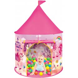 Toys-shop Choice Castle Tent With 25Pcs Ocean Ball JZ076809 6990521768098