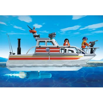 Playmobil Ταχύπλοο Σκάφος Ακτοφυλακής 5540 4008789055408