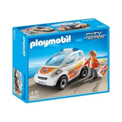 Playmobil Γιατρός Και Όχημα Πρώτων Βοηθειών 5543 4008789055439